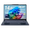 Acer Ноутбук Swift 14 AI Core Ultra 7 32 ГБ памяти 1 ТБ SSD WUXGA OLED Adobe Microsoft Office Часы работы QHD веб-камера Распознавание лица Отпечаток пальца