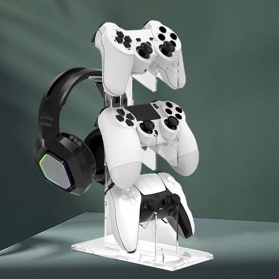 Универсальный держатель для контроллера, подставка для наушников, 3-слойная конструкция, прочная несущая подставка для контроллера