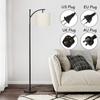 Nordic Minimalist LED Floor Lamp for Living Room Retro Bedroom Bedside Lamps Wall Corner Atmosphere Eye Protection Fixture Torch