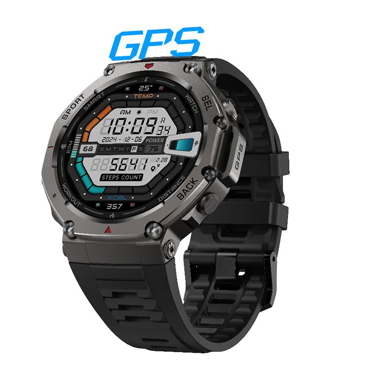 2026 DM58 GPS Smart Watch AMOLED Screen 170+ Sport Modes 5ATM Waterproof Altitude Barometer Sleep Tracker Montre Intelligente De