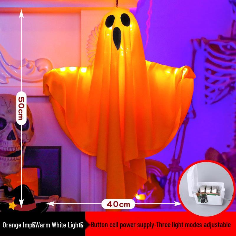 New Halloween LED Ghost Hanging Lights for Halloween Decor