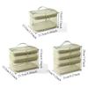 1/2/3 Layers Mesh Cosmetic Bags Zipper Perspective Makeup Bag Casual Cosmetic Storage Bag  Women