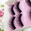 5 пар Натуральные Длинные Накладные Ресницы Крест-накрест Густые Сценические Клубные Накладные Ресницы Макияж