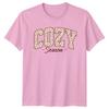 Cozy Season Autumn Floral Unisexs Unisexs Graphic Tee Shirt Unisex Style