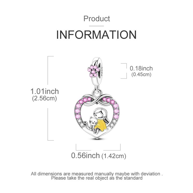 New In Fashion Copper Balloons And House Charm Beads Fit 3Mm Original Bracelet Necklace Womens Diy Jewelry Gift Making