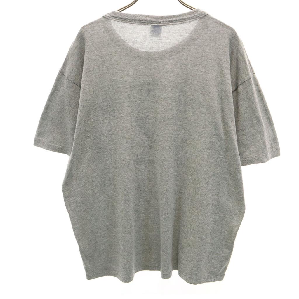 Russell Athletic 90-е Сделано в США Старая футболка с коротким рукавом L серый Мужская Б/У