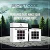 Черемша - SECRET CODE Eau De Parfum | 100 мл | Духи для мужчин | TN - Свежий лайм, грейпфрут, листовая зелень | MN - Роза, жасмин | BN - Древесный, кожаный