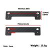 Carbon Fiber Front Rear Body Mount Crossmember Invisible Body Mount Post for Tamiya TT01 TT02 XV01 1/10 RC Car Upgrade Parts