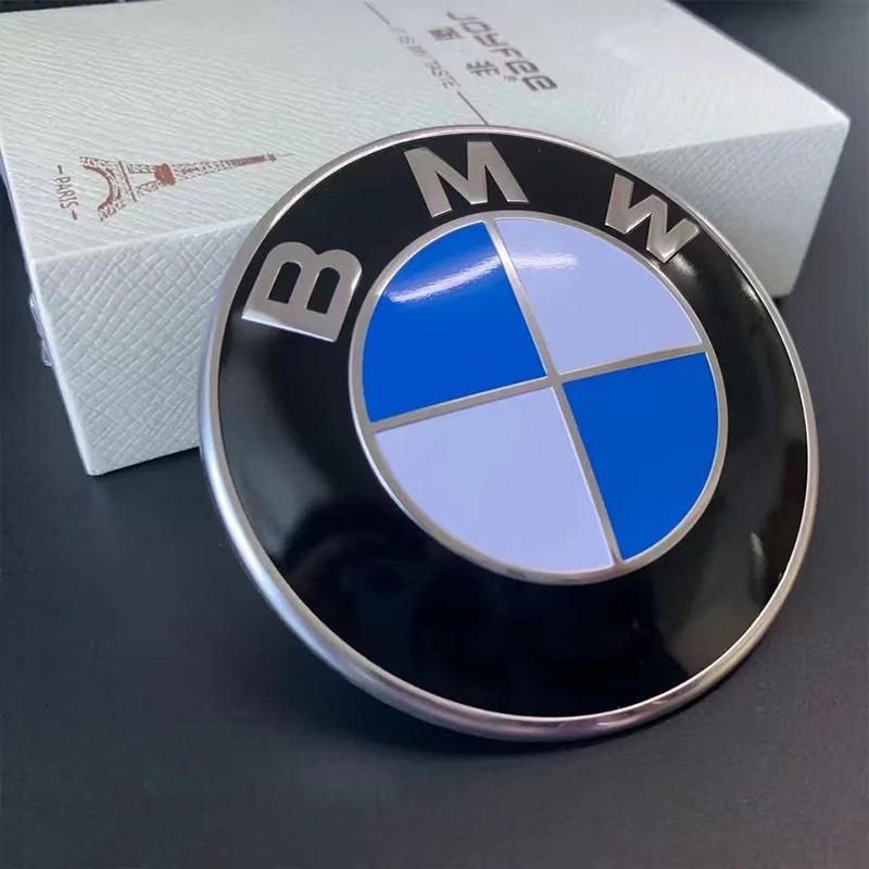1Pcs 45/74/82mm Auto Car Styling Emblem Badge Front Rear Trunk Logo Sticker For BMW M2 M3 E46 E39 E38 E90 E60 F10 F30 Z3 X3 X5