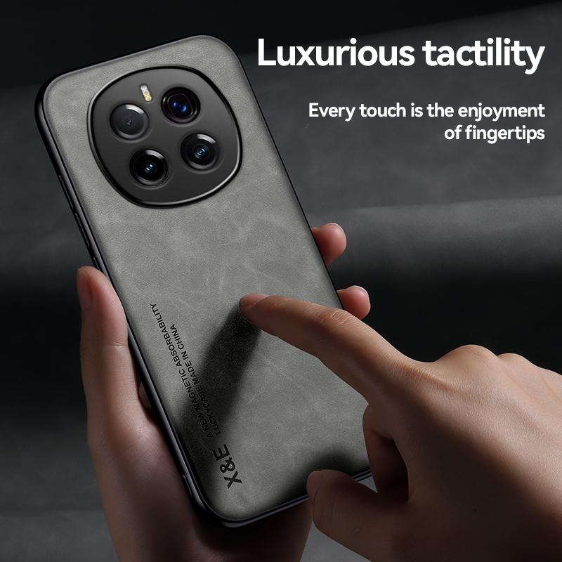 Роскошный кожаный чехол Funda для Honor Magic 7 Pro 7 Lite Ультратонкий Автомобильный Магнитный Защитный Чехол для Телефона для Honor Magic 7 Capa