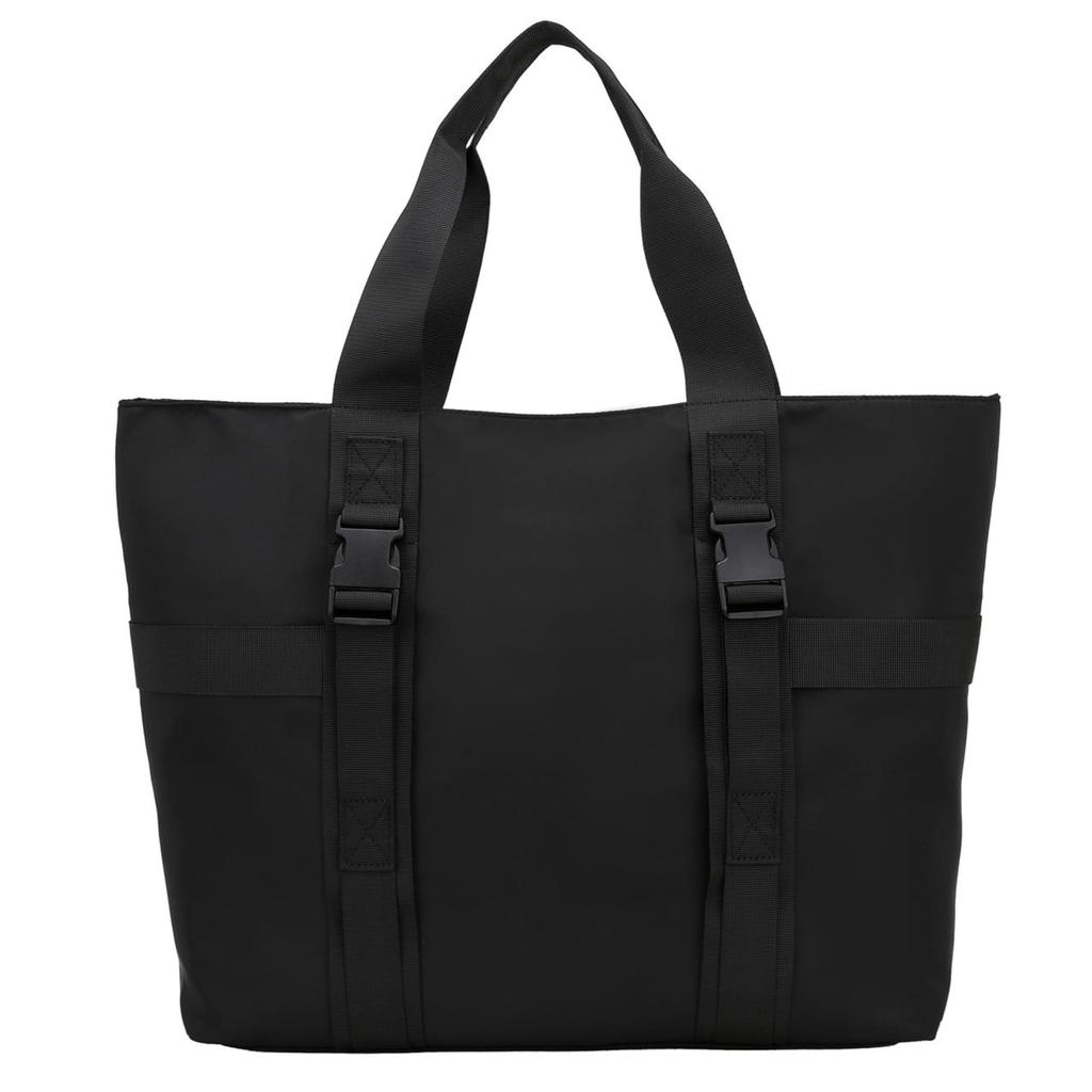 Tote Bag for Men and Large Shoulder Bag with Shoulder Commuting To Business Travel [LEOLEO] Women, Nylon, Capacity, Water-repellent, Zipper,