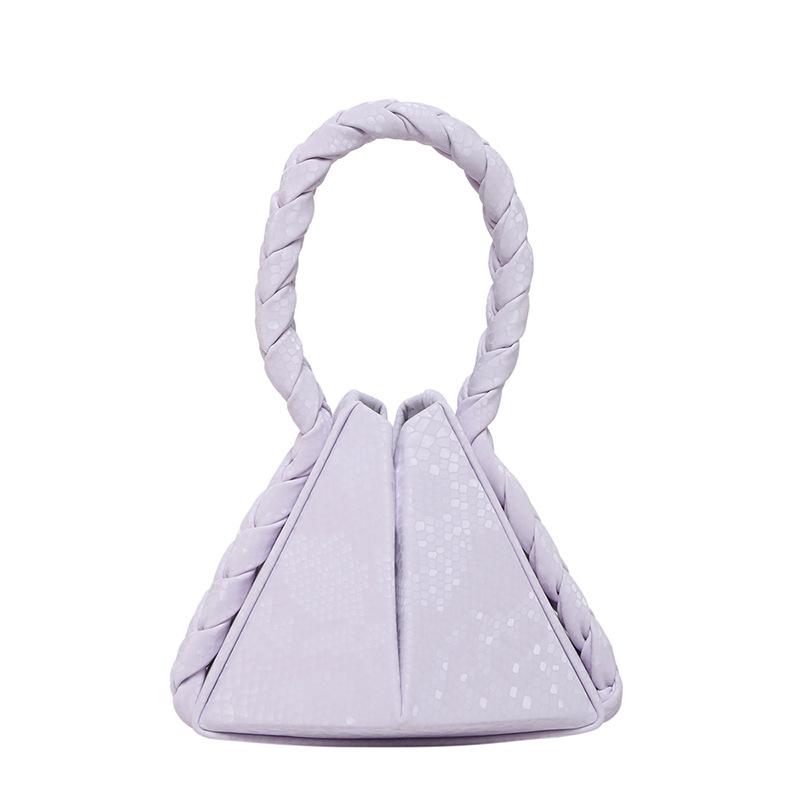 Трендовый новый дизайн продукта твист портативная геометрическая складная сумка-тоут чувство высокого класса нишевая модная сумка-мессенджер женская сумка