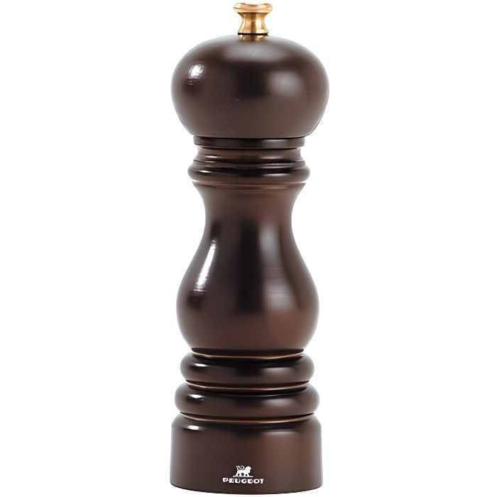 Moulin à poivre en bois foncé - peugeot 180 mm