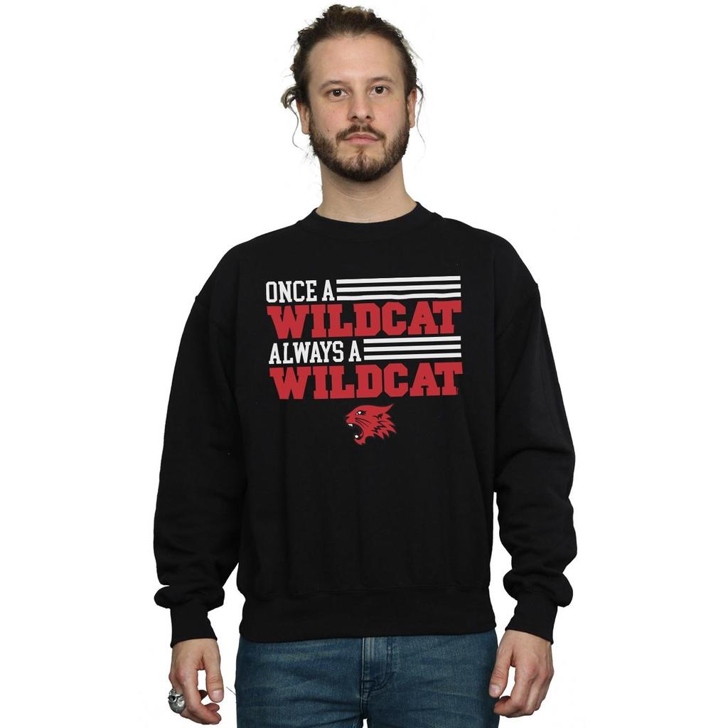 Disney Mens High School Musical The Musical Once A Wildcat Sweatshirt