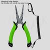 Портативные многофункциональные рыболовные плоскогубцы с эргономичной ручкой, открывалка для колец, резак для лески, устройство для удаления крючков, ножницы для лески, рыболовные аксессуары