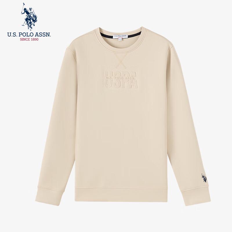 U.S. Polo Assn. Мужской свитер с длинным рукавом в стиле business casual