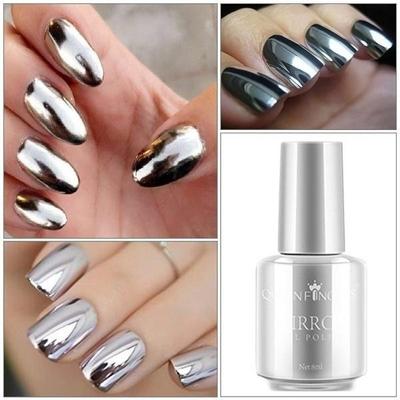 12 цветов зеркальный эффект лак для ногтей Волшебный металлический лак для ногтей хромированный лак для дизайна ногтей DIY Декор для ногтей ZPG