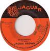 7-дюймовая пластинка JACKIE BROWN - Dulciminia J119 Jaguar 1975 Ямайка Регги, Ска и Даб Б/У