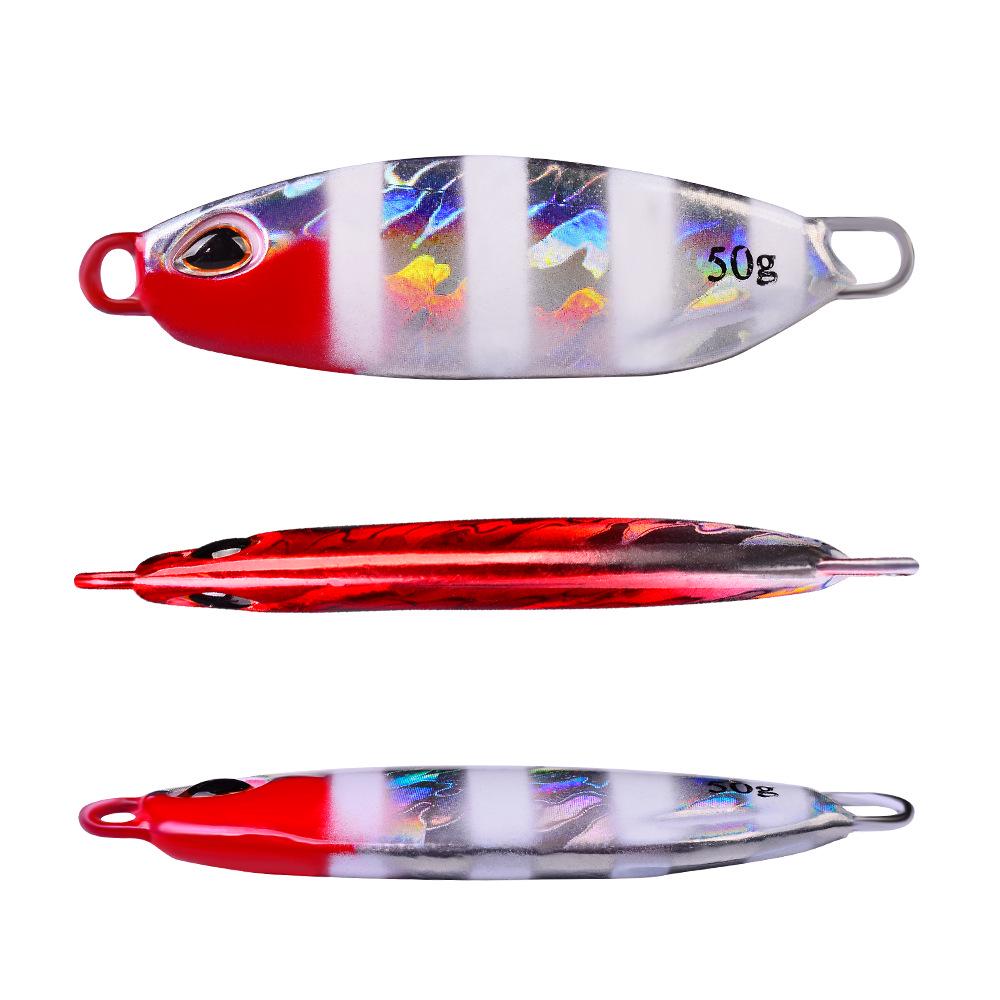 Brand 10-Color Sinking Hard Bait - Long-Casting Lead Fish Lure for Slow Jigging Fishing.