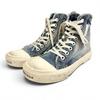 Идеальное состояние Высокие кроссовки PARIS HIGH TOP Потертый деним 688756 Б/у