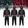 Squid Game Black Bodysuit Cosplay Outfit For Anime Role Play And Costume Party