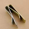 1pc Stainless Steel Pen Clip Pen Holder Vintage Ticket Holder, Notebook Accessories, Stationery, Office Supplies