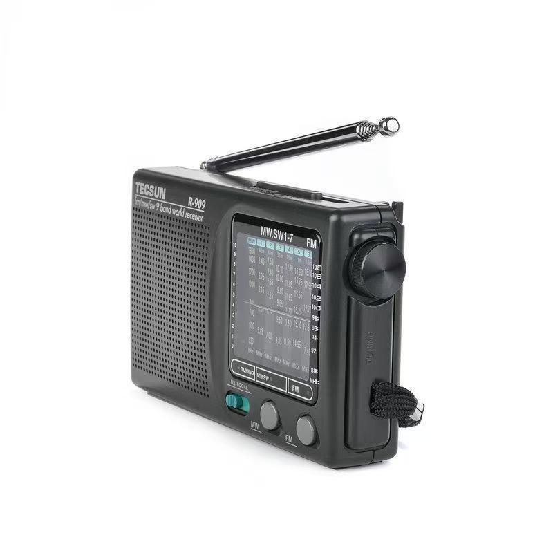 Tecsun R-909 Портативное многодиапазонное FM-радио для пожилых людей