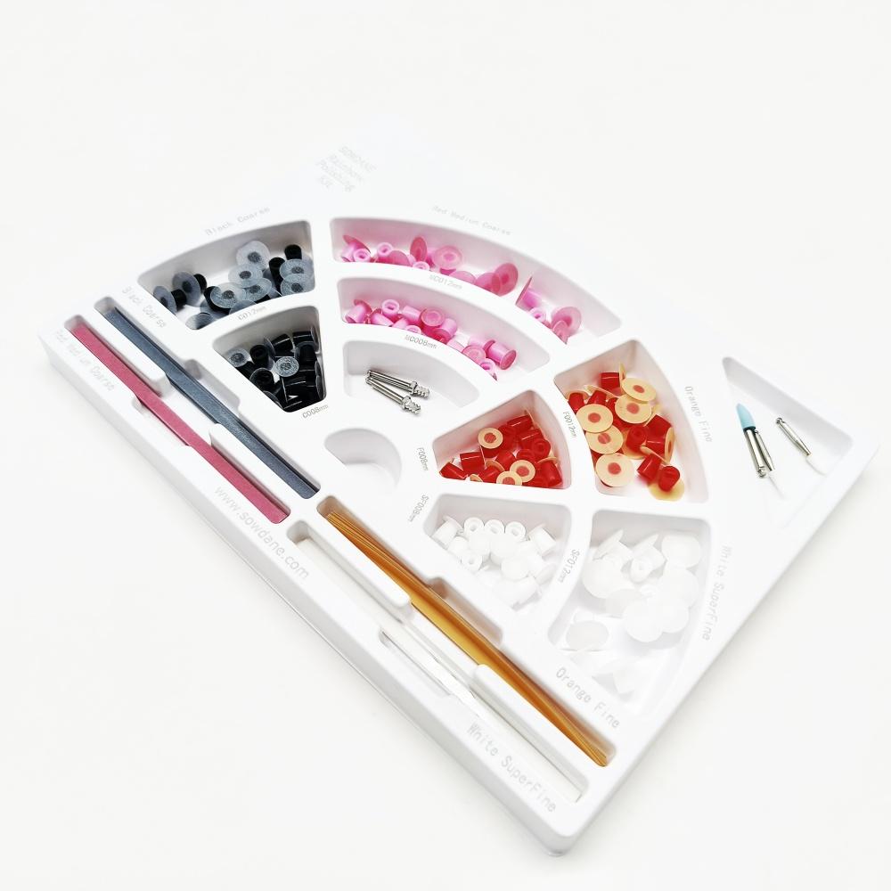 Стоматологический набор Super-Snap Rainbow Technique, стоматологические диски для полировки полости рта, набор держателей, финишная система, стоматологический инструмент