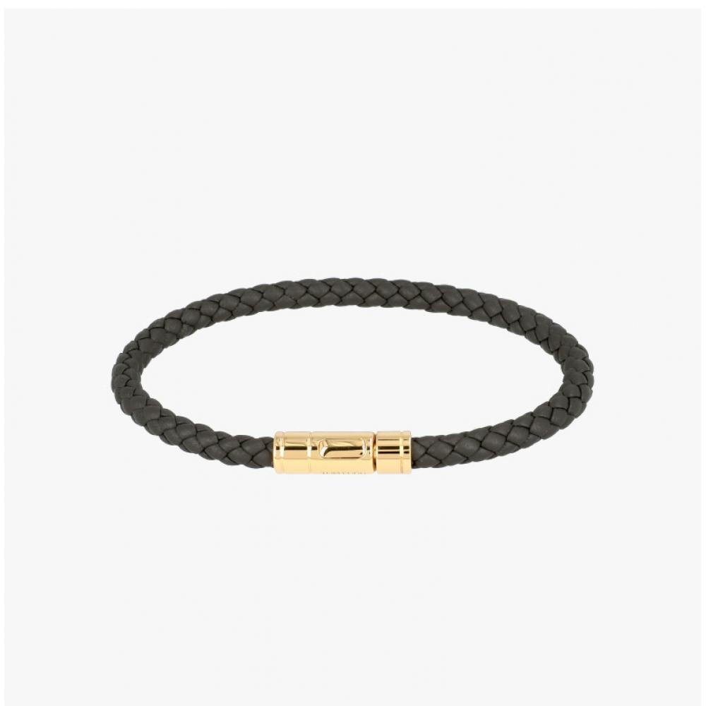 Tom Ford Плетеный кожаный браслет Gbz Jm026 Ale009g