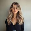 20 Inch Long Layered Cut Wigs for Women, Gorgeous Fluffy Wigs,  Synthetic Full Machine Wigs for Party, Daily Use, Synthetic Fiber Wig