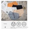 Ice Silk Traceless Ultra Thin Wave Girl Underwear Solid Color Breathable Large Low Waist One Piece Women's Triangle Underwear