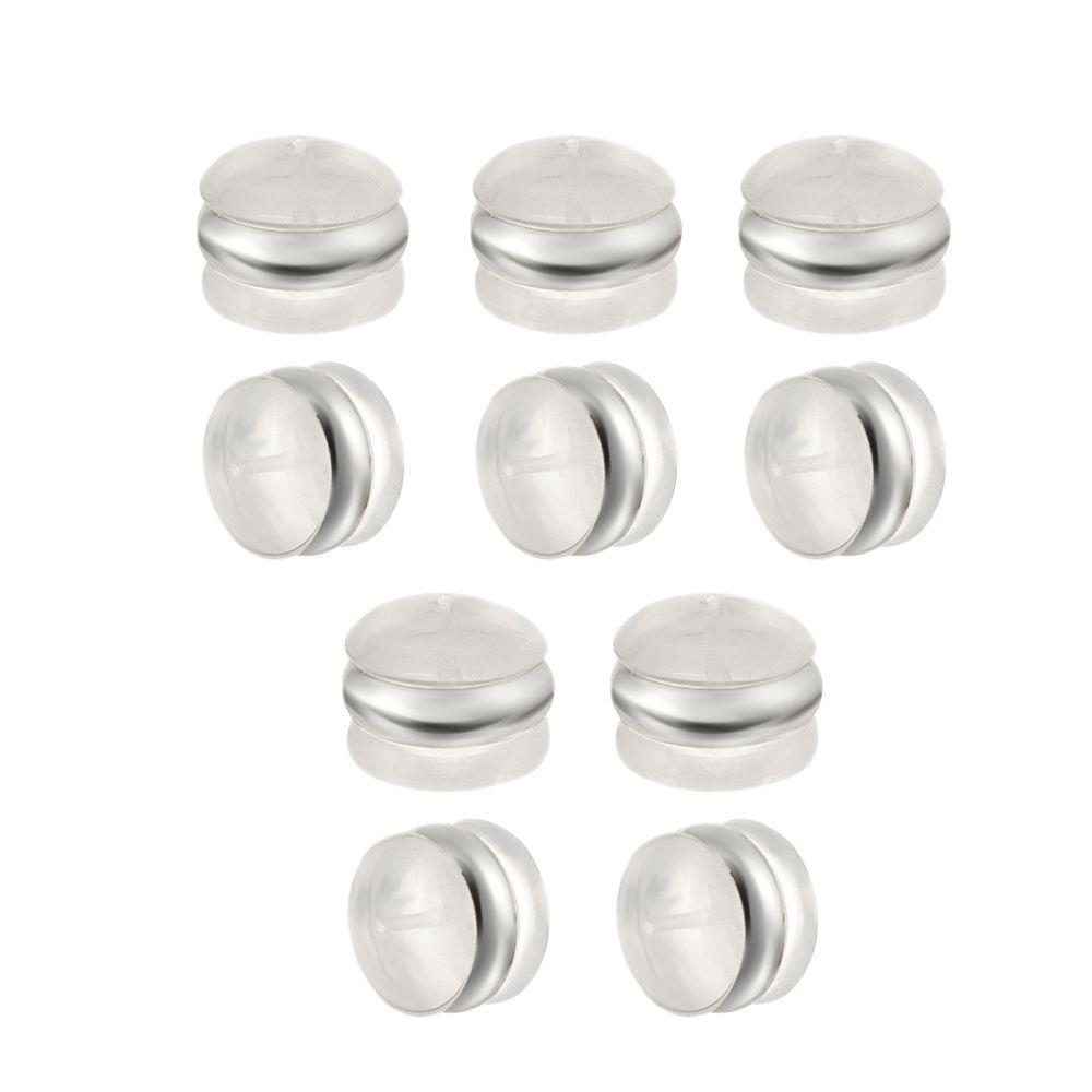 10 шт. Аксессуары Запасные части Серьга Силиконовые Заглушки для Ушей Пусеты Пусеты Резиновая Задняя часть для Серег