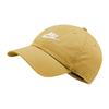 Nike Cotton Polyester Baseball Caps Unisex Yellow Casual 913011-700
