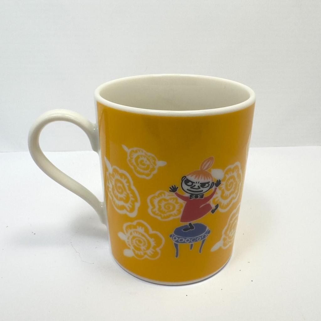 Yamaka Shoten Moomin Mother's Day Yellow Mug Made In Japan