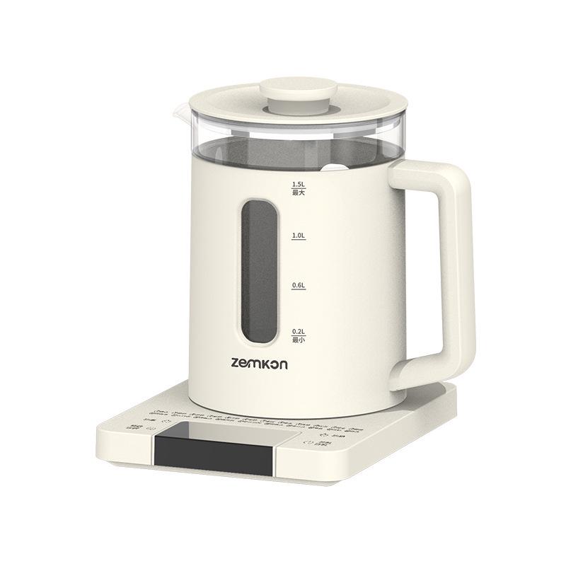 Немецкий многофункциональный чайник Zemkon: Постоянная температура в доме, утолщенное стекло для здоровья