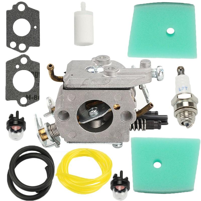 Комплект карбюратора бензопилы Триммер для стрижки кустов Воздушные фильтры Прокладки