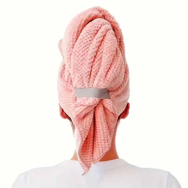 1 шт. Шапочка для душа Волшебная микрофибра для волос Быстросохнущее полотенце-сушилка Банная обертка Шапочка Быстрая шапка Тюрбан Сухая шапочка для душа Шапочка для волос