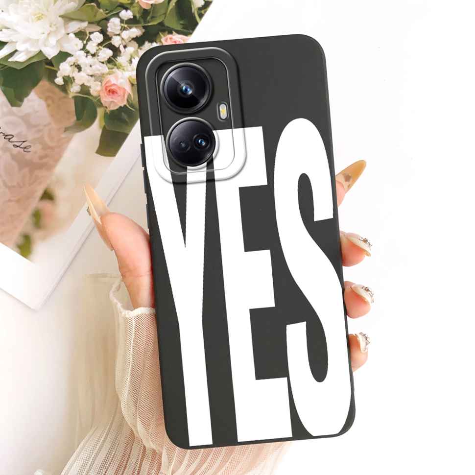 Для Realme 10 Pro Plus 5G RMX3687 RMX3686 Чехол Модный Рисунок Цветок Силиконовый Мягкий Корпус Для Realme10 Pro+ ProPlus Задняя Крышка