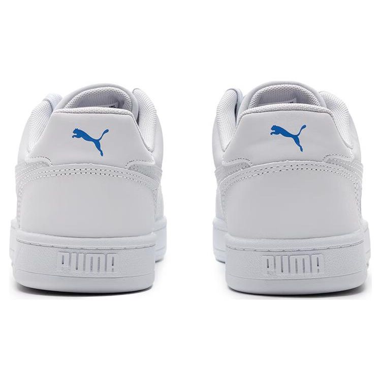 Puma Caven Comfortable Versatile Shock Absorbing Low Top Sneakers Unisex Sneakers White 395202-05