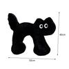 Lovely Plush Toy Stuffed Animal Decorative Ornaments Early Education Toy Cushion Throw Pillow for Study Bedroom Party Favor
