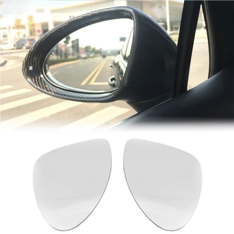 Side Heated Wing Mirror Glass Rearview Mirror Lens For Porsche Cayenne 2015 2016 2017