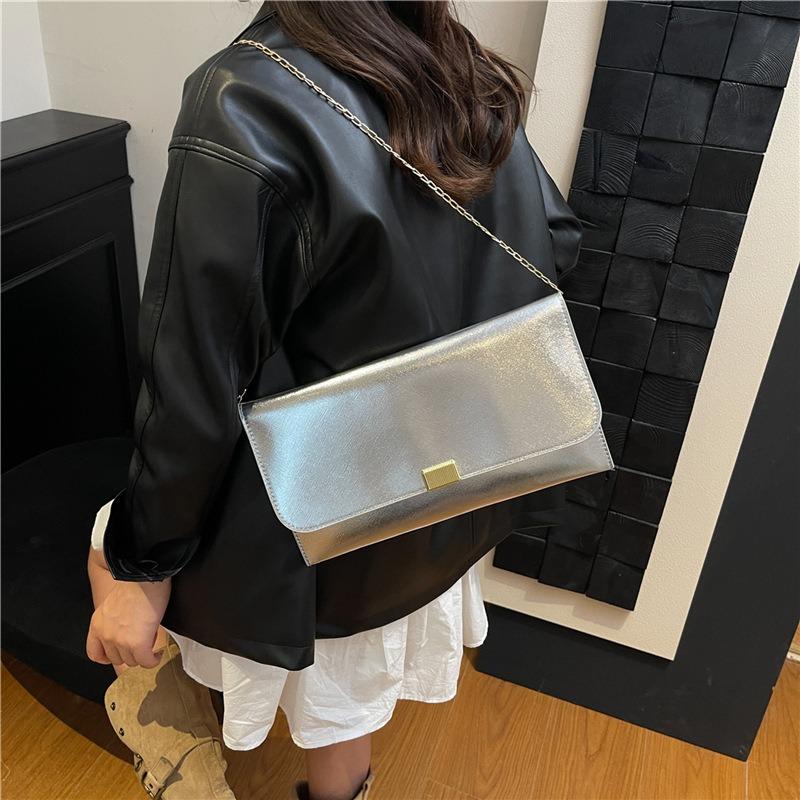 Сегодняшняя популярная нишевая сумка-багет класса люкс, женская новая осенняя сумка на плечо, сумка-мессенджер