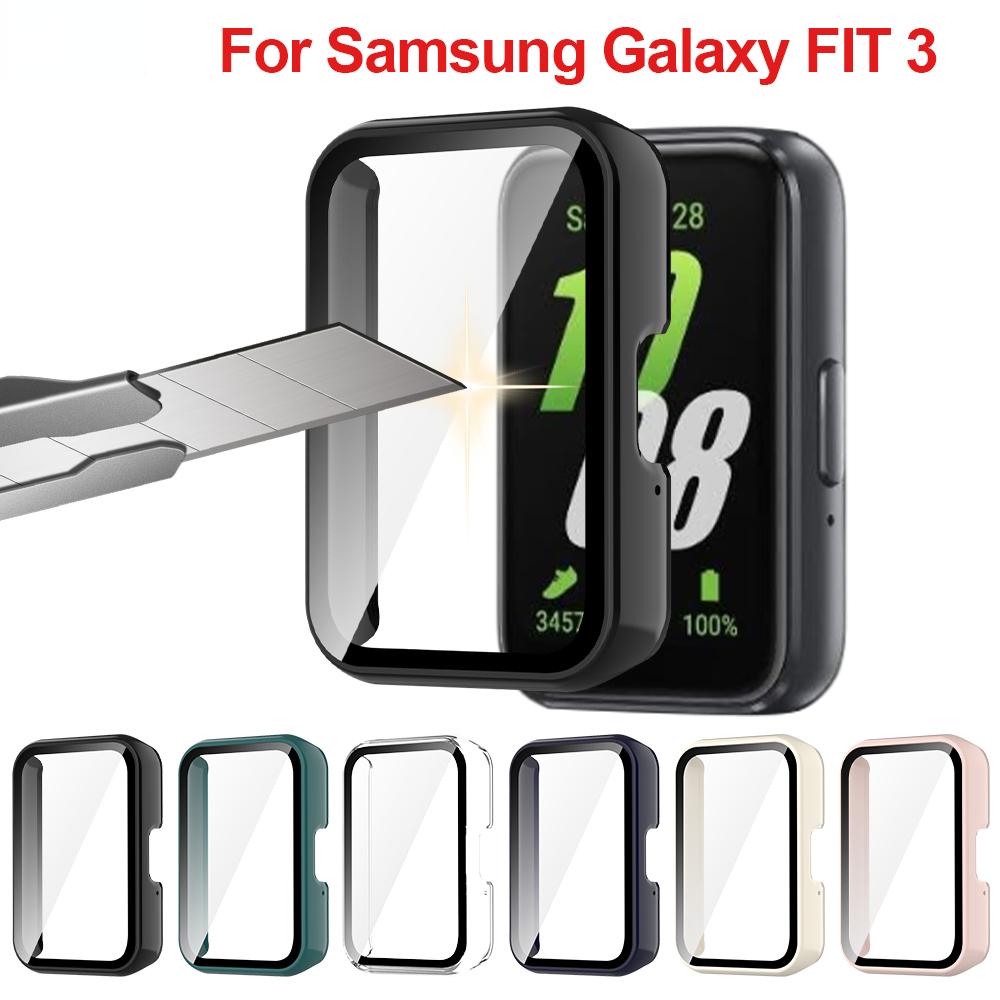 Чехол+стекло для Samsung Galaxy Fit 3, универсальный защитный бампер для экрана с защитой от царапин, чехол для Samsung Galaxy Fit3, аксессуары