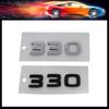 3D Premium 330 Letters for Car Fender Trunk Rear Bonnet Decal Emblem Badge Sticker
