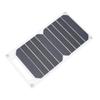 Solar Panel 10W Monocrystalline Silicon IP65 Waterproof Slim Portable Solar Panel Charger with Carabiner Suction Cup