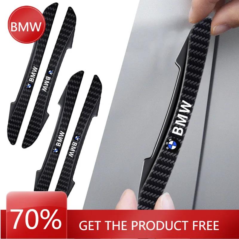 CCO1 2025 Hot For BMW 4pcs New Bumper Anti-collision Strip Car Door Scratch Protector Stickers For BMW Performance F25 F26 F15 F16 E9