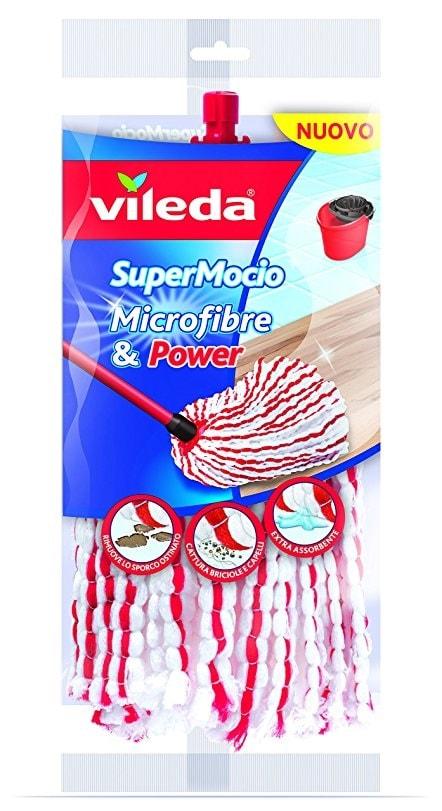 Vileda Supermocio Microfibre & Power Mop Replacement - Bhp Hic 3730