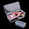 Multifunctional Transparent Nail Art Storage Box with Large Capacity