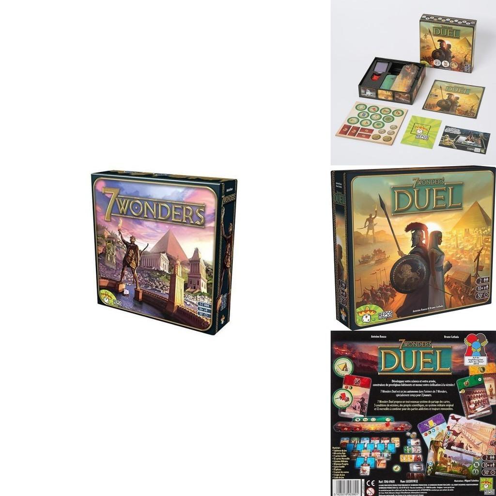 7 Чудес Дуэль Стратегическая Настольная Игра Для Взрослых Детей
