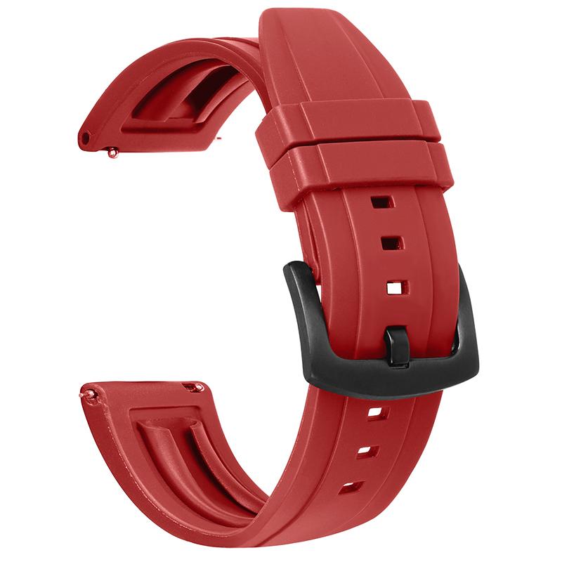 20 мм 22 мм 24 мм Ремешок для Huawei GT5 Pro 46 мм GT4/3Pro для Samsung Galaxy Watch 7 FE 6 5 4 5Pro 6/4Classic Силиконовый Браслет